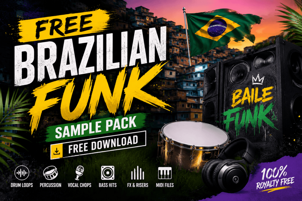 Free Brazilian Funk Sample Pack Download – Energi Baile Funk untuk Produksi Musik Modern