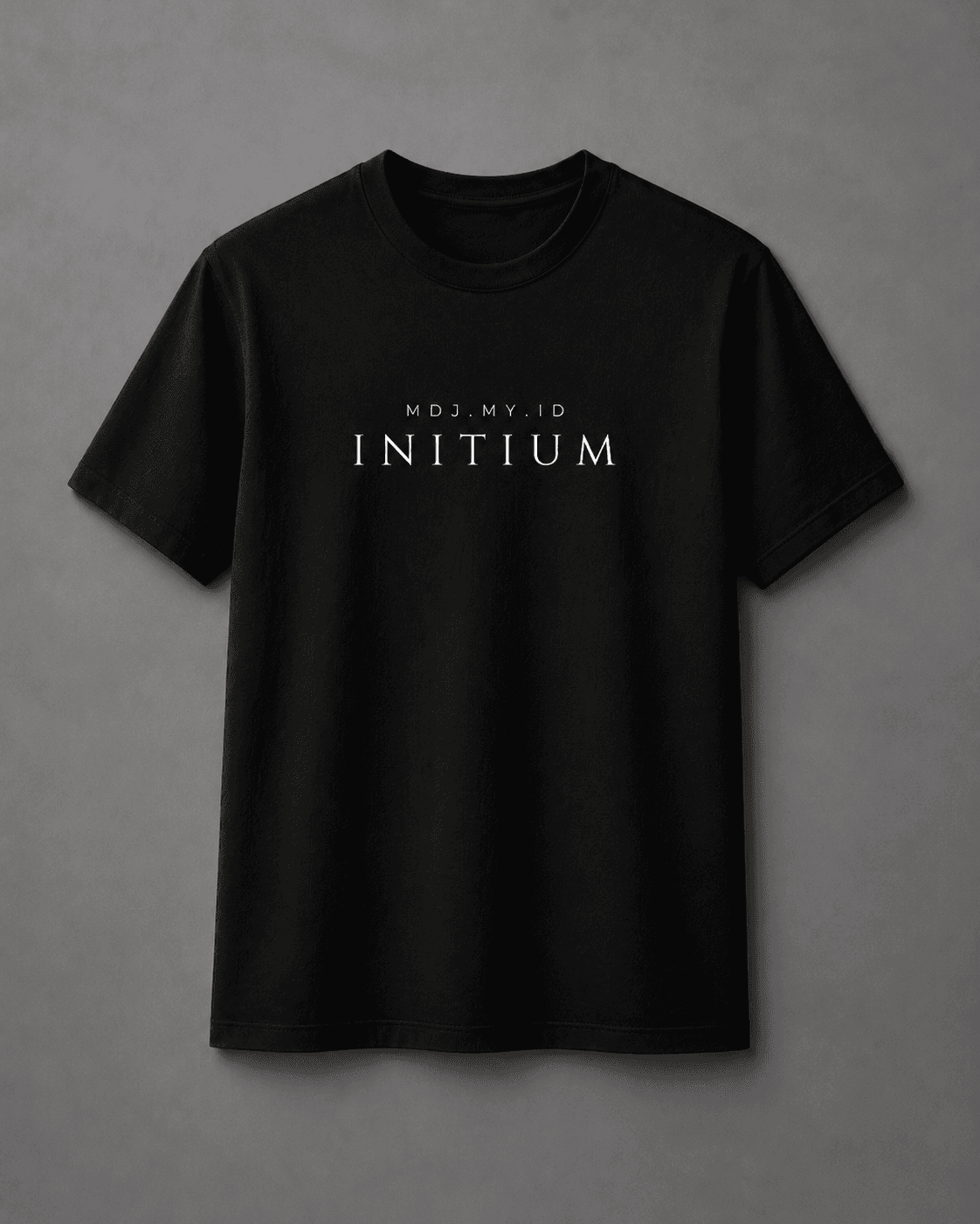 T-Shirt MDJ Initium Black