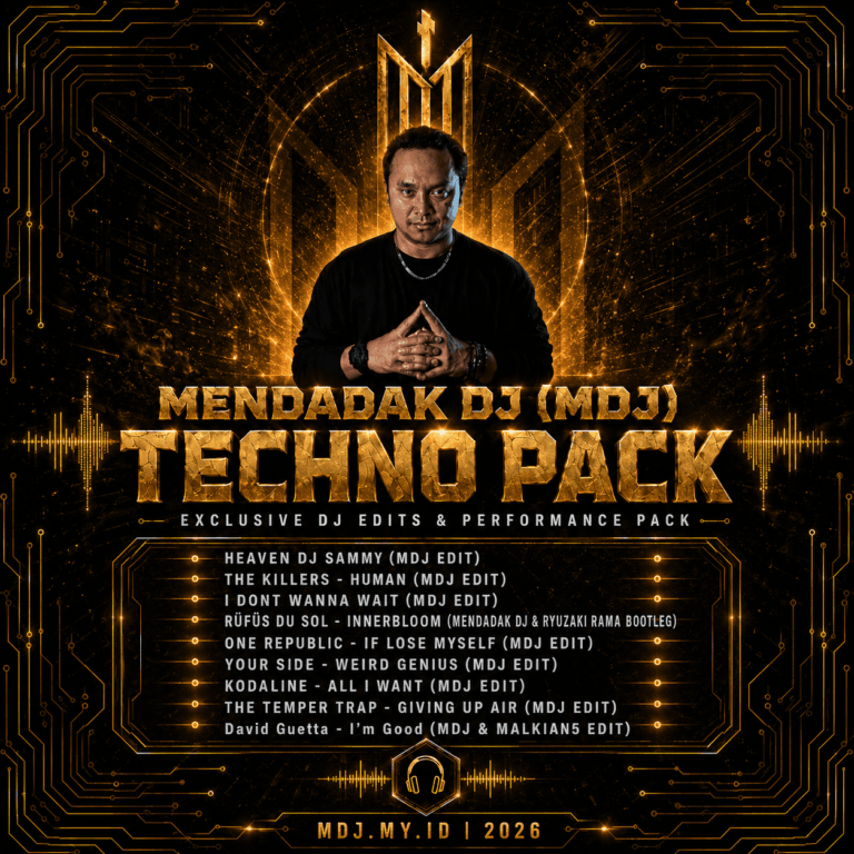 FREE DOWNLOAD: MENDADAK DJ TECHNO PACK 2026